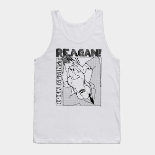 Rock Against Reagan Tank Top